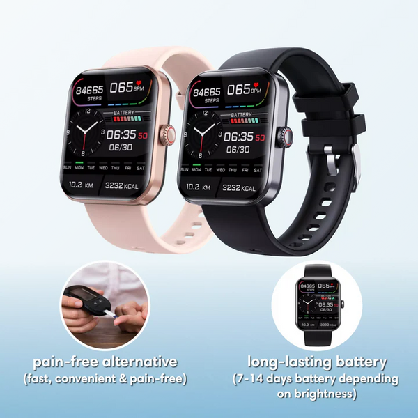 Blood Glucose Monitoring Smartwatch