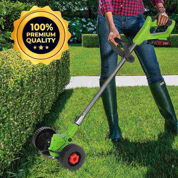 88V Electric Cordless Lawn Grass Weed Wacker Edge Trimmer