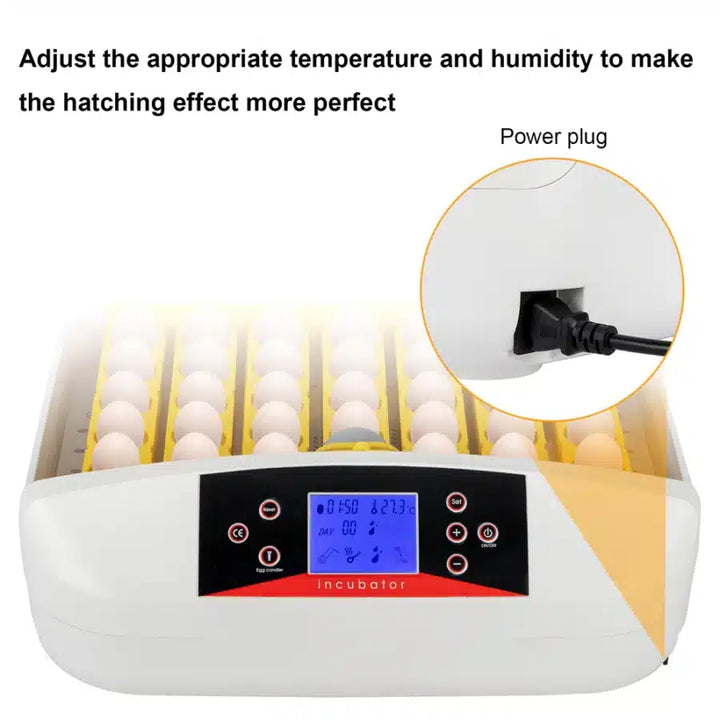 42-Egg Practical Fully Automatic Poultry Incubator - FOFOPO