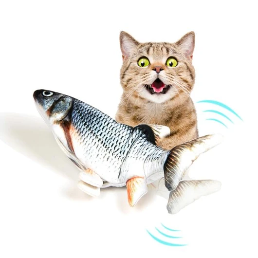 Dancing Fish Cat Kicker Toy Realistic Moves - FOFOPO