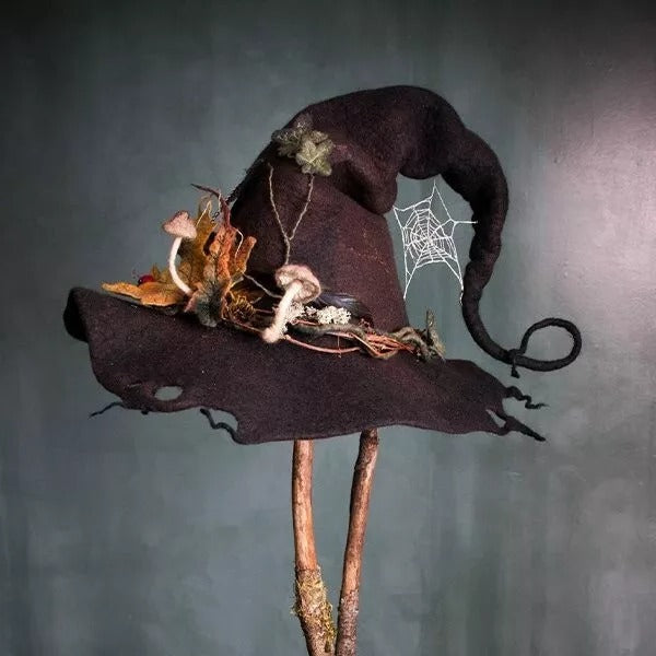 Halloween Party Felt Witch Hats - FOFOPO