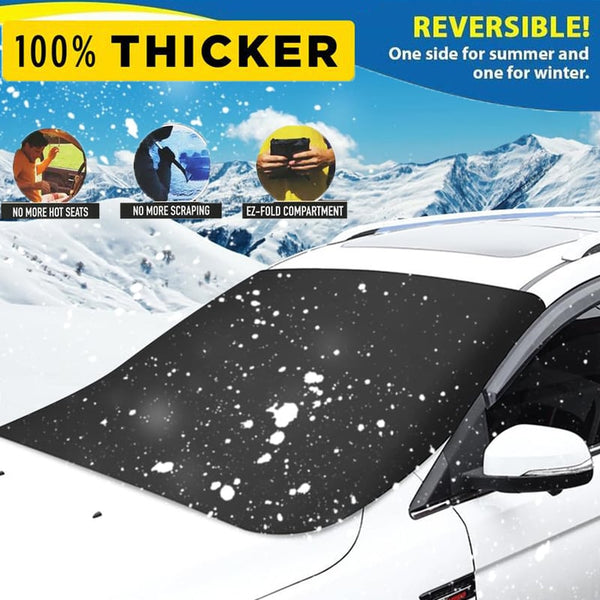 2025 Upgraded Car Windshield Magnetic Snow Cover