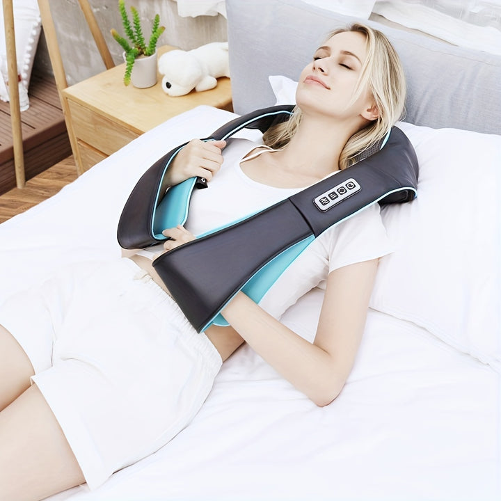 Heated Neck And Shoulder Massager - FOFOPO