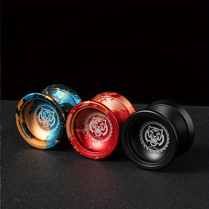 10-Rope Professional Yo-Yo - High-Performance Unresponsive Metal Aluminum Alloy Design - FOFOPO