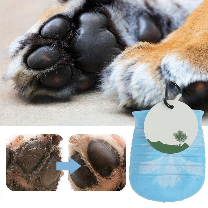 2 in 1 Portable Dog Paw Cleaner Cup - FOFOPO