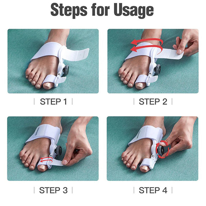 Upgraded Toe Bunion Corrector - 3D Knob Toes Corrector - FOFOPO