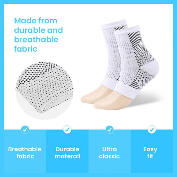 2 Pairs - Stunor Dr.Neuropathy Socks - FOFOPO