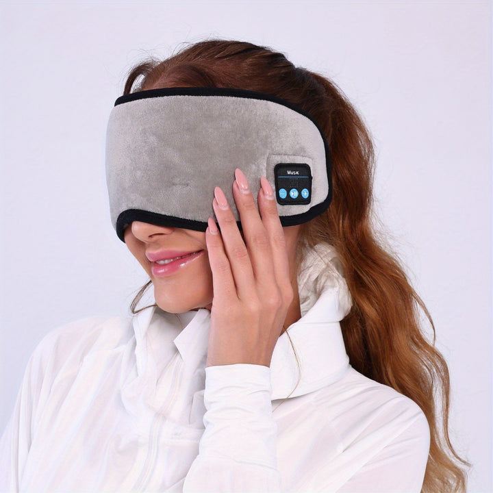 Wireless Sleep Eye Mask Headphones - Pressure-Free - FOFOPO