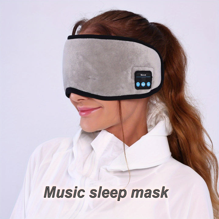 Wireless Sleep Eye Mask Headphones - Pressure-Free - FOFOPO