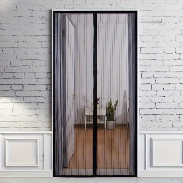 Magnetic Screen Door - Seamless Closure, Heavy Duty, Hands-Free, Pet & Child Safe - FOFOPO