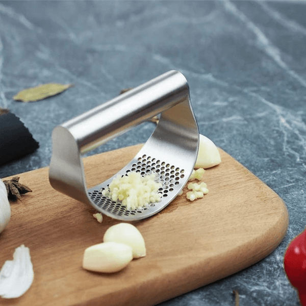 Stainless steel garlic press - FOFOPO