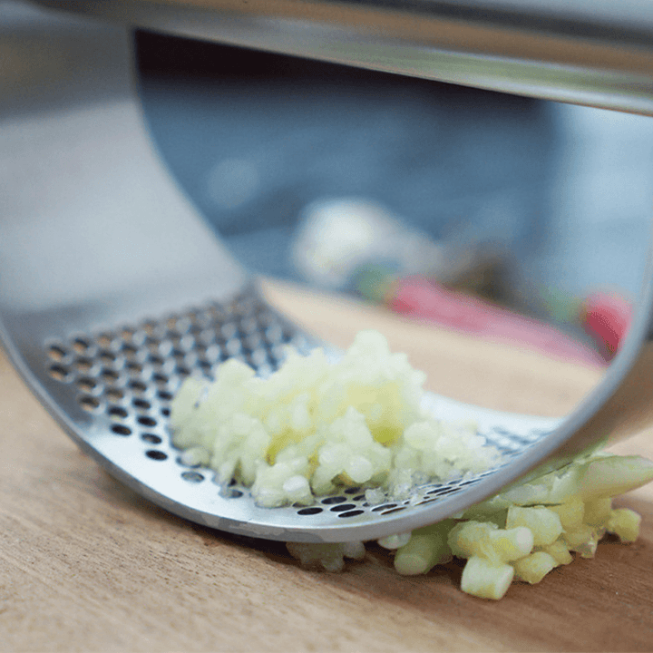 Stainless steel garlic press - FOFOPO