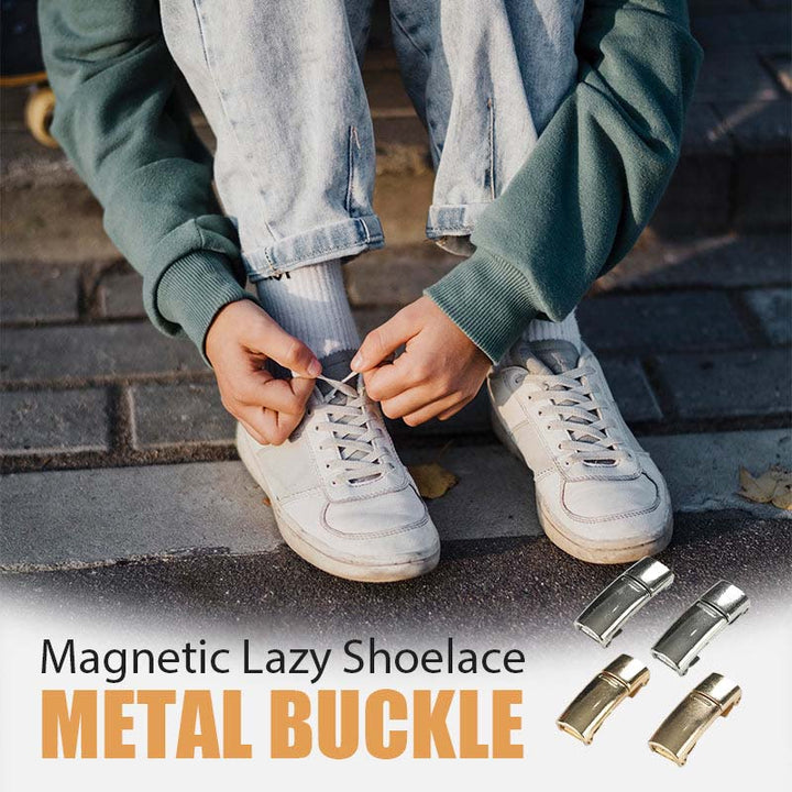 Magnetic Lazy Shoelace Metal Buckle - FOFOPO