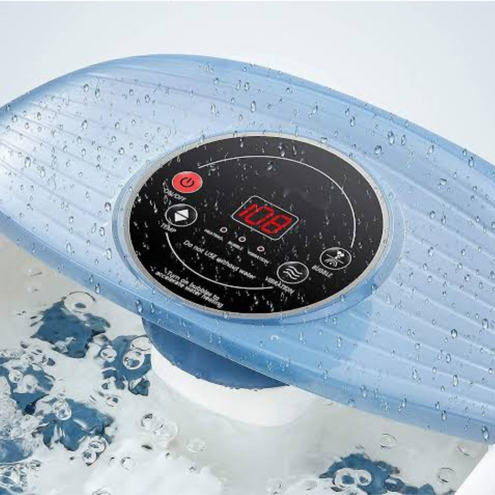 Temperature Controlled Foot Bubble Bath Vibration Massager - FOFOPO