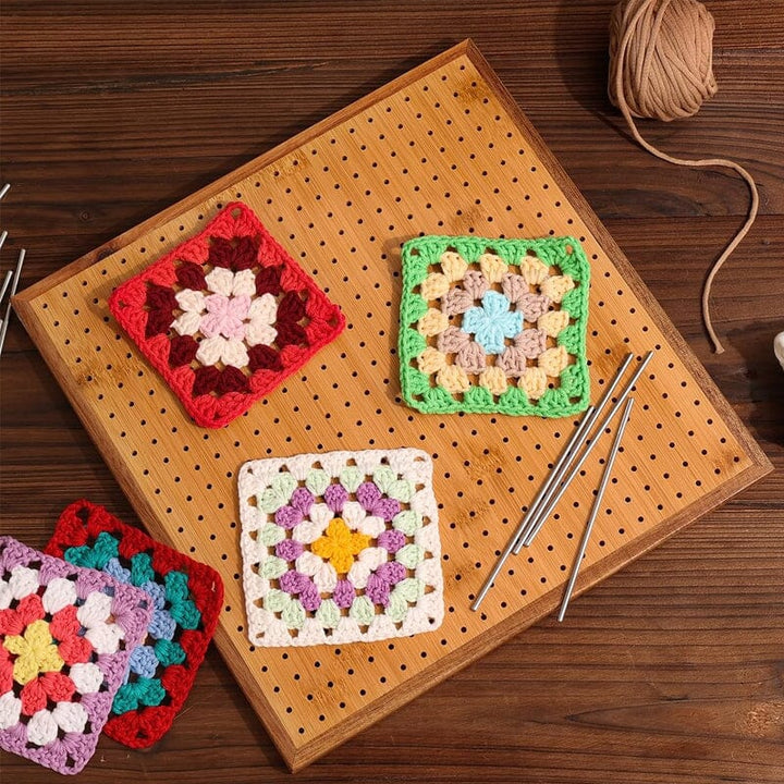 Crochet Blocking Board With Pegs - FOFOPO