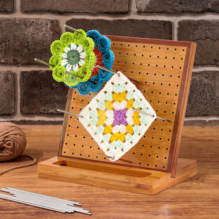 Crochet Blocking Board With Pegs - FOFOPO