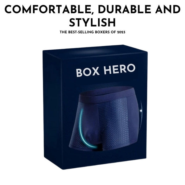 BoxHero – Pack Of 10 Bamboo Fiber Boxer Briefs – Buy 5, Get 5 - FOFOPO