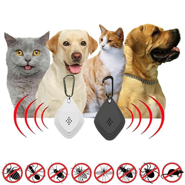 Ultrasonic Flea & Tick Repeller For Dogs & Cats - FOFOPO