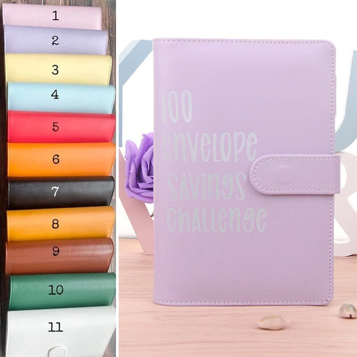 100 Envelope savings Challenge Binder - FOFOPO