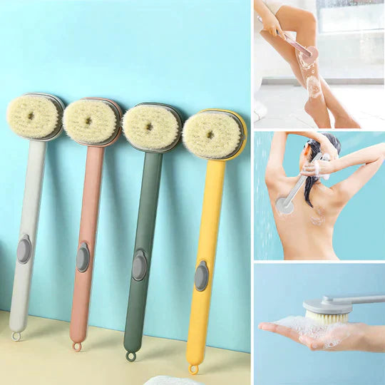 Long Handle Bath Massage Cleaning Brush - FOFOPO