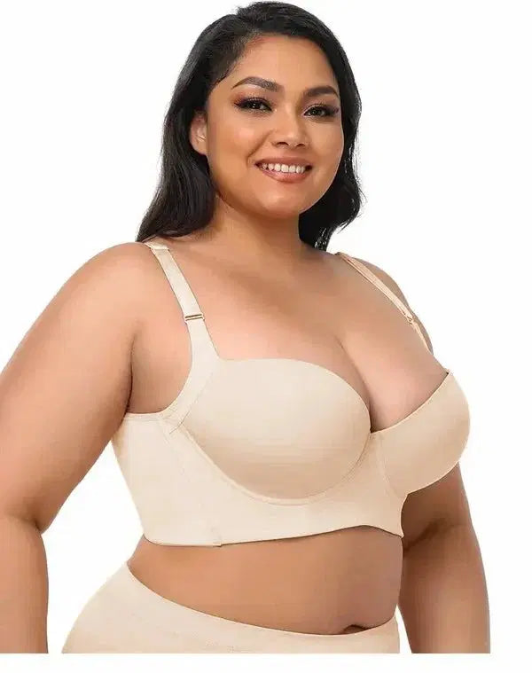 Best Bras On Amazon-Comfortable Full Coverage Sculpting Uplift Bras - FOFOPO