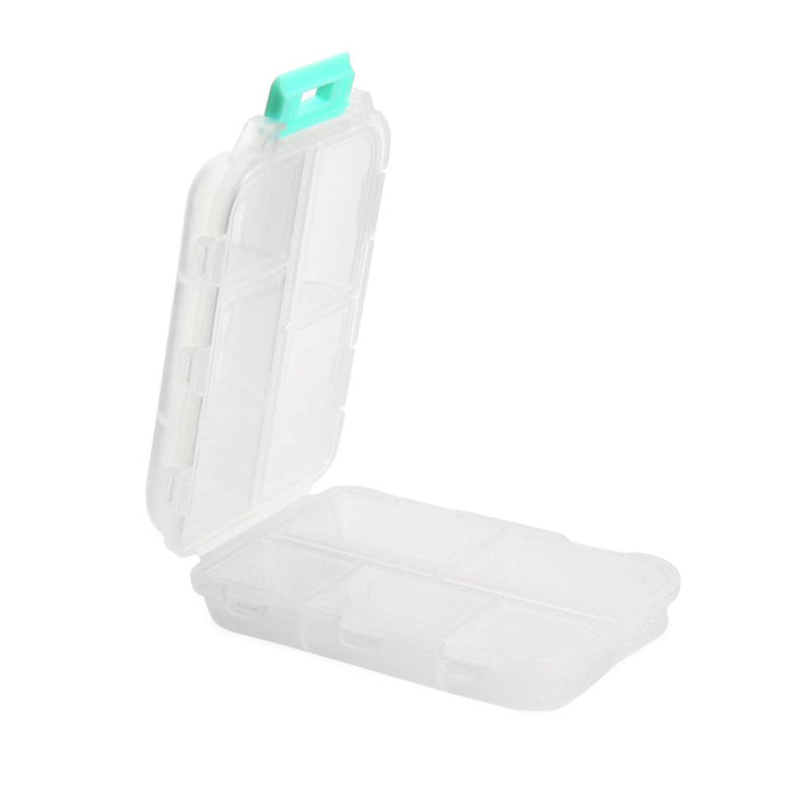 10 Grids Pill Case Weekly Travel Pill Organizer Portable Pill Box - FOFOPO