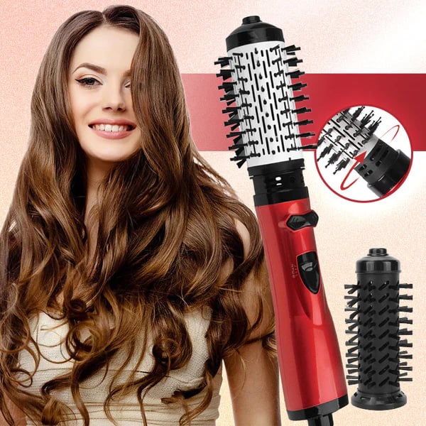 3-in-1 Hot Air Styler and Rotating Hair Dryer for Dry Hair, Curl Hair, Straighten Hair - FOFOPO