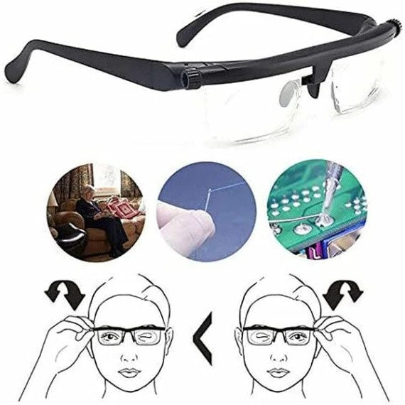 Flex Vision Adjustable Glasses - Top-Rated Adjustable Eyeglasses - FOFOPO