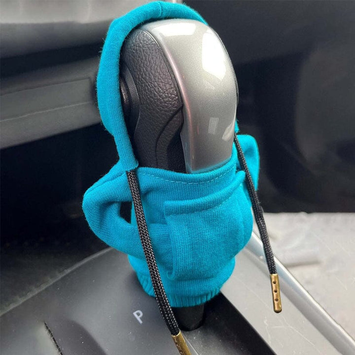 Universal Car Gear Shift Knob Hoodie Cover Funny Car Interior Gear Lever Decor - FOFOPO