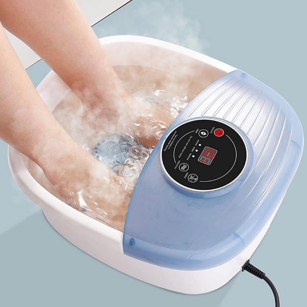 Temperature Controlled Foot Bubble Bath Vibration Massager - FOFOPO