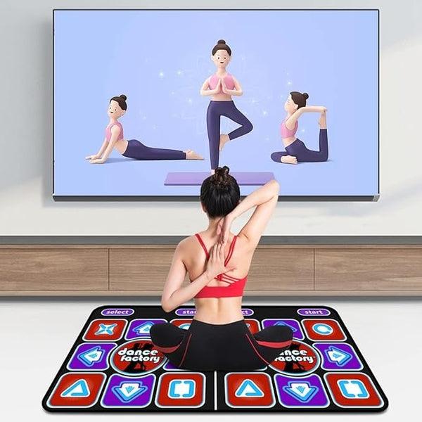 Double Wireless Dance Blanket - Double Wireless TV Game Stage with Handle and Music