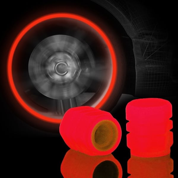 FLUORESCENT TIRE VALVE CAPS - FOFOPO