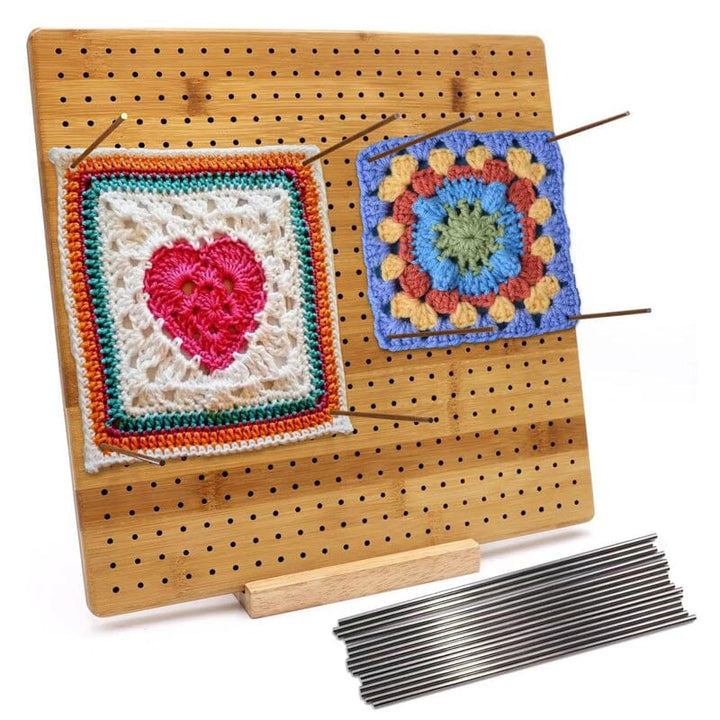 Crochet Blocking Board With Pegs - FOFOPO