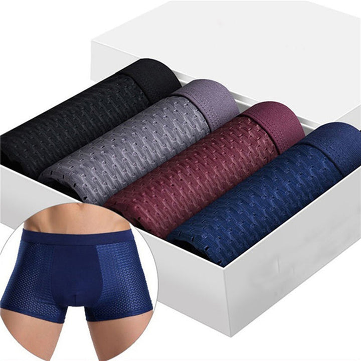 BoxHero – Pack Of 10 Bamboo Fiber Boxer Briefs – Buy 5, Get 5 - FOFOPO