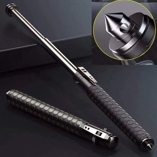 2024 Enhanced automatic retractable defense baton hiking stick - FOFOPO