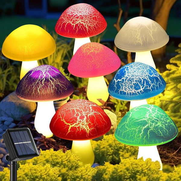 Pack Solar Mushroom Lights