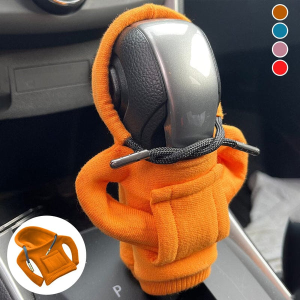 Universal Car Gear Shift Knob Hoodie Cover Funny Car Interior Gear Lever Decor - FOFOPO