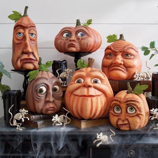 Halloween Expressive Pumpkin Family - FOFOPO