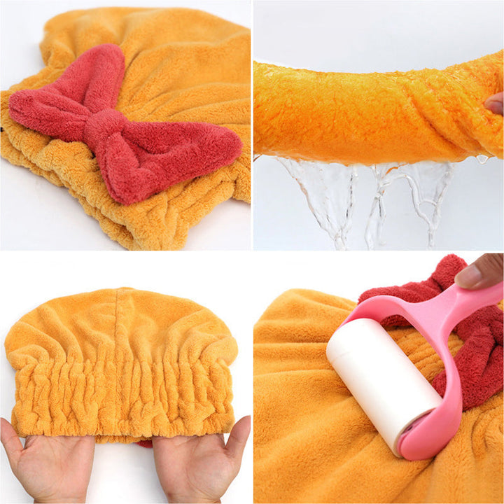 Super Absorbent Hair Towel Wrap for Wet Hair - FOFOPO