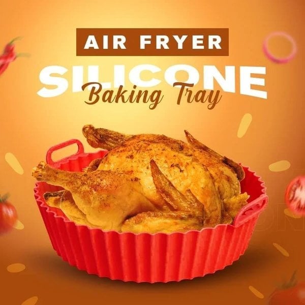 Air Fryer Silicone Baking Tray - FOFOPO