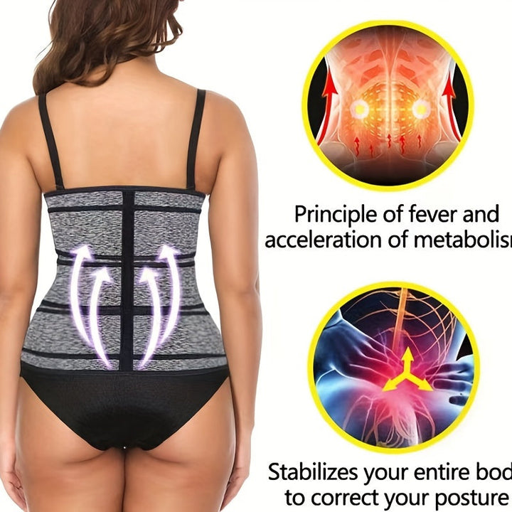 Lose Weight Instantly with this Adjustable Corset Waistbelt - Perfect for Men & Women! - FOFOPO