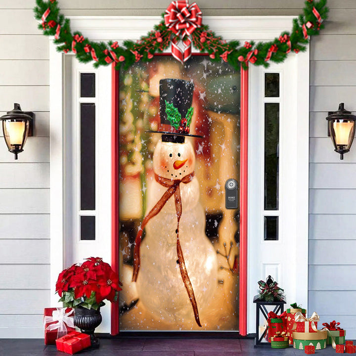 Nightmare Before Christmas Outdoor Decorations Props Christmas Elves Door Cover - FOFOPO