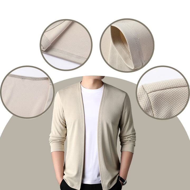 Fall Men’s Simple Casual Cardigan - FOFOPO