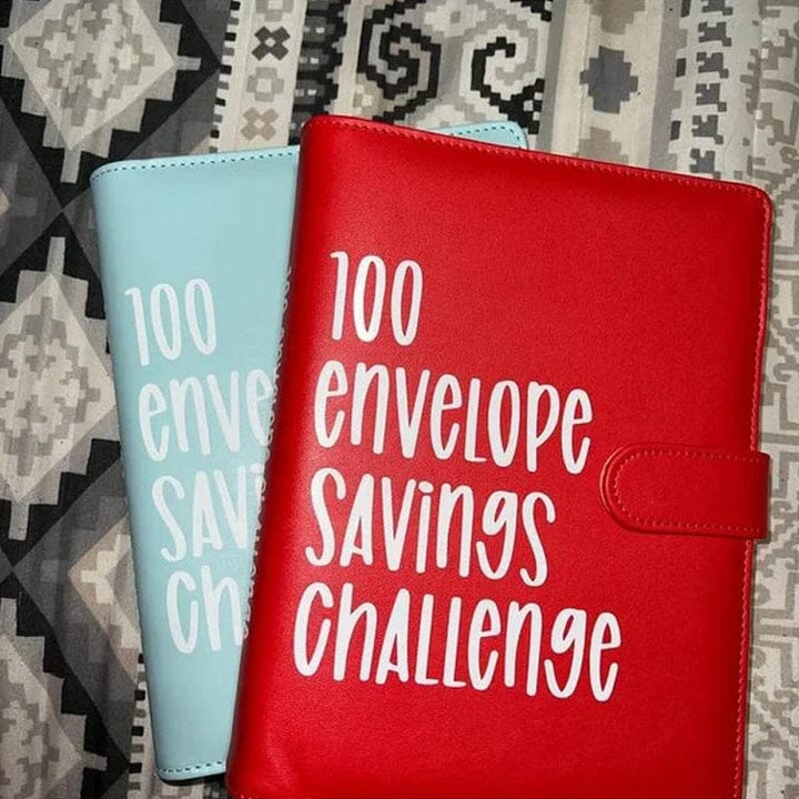 100 Envelope savings Challenge Binder - FOFOPO