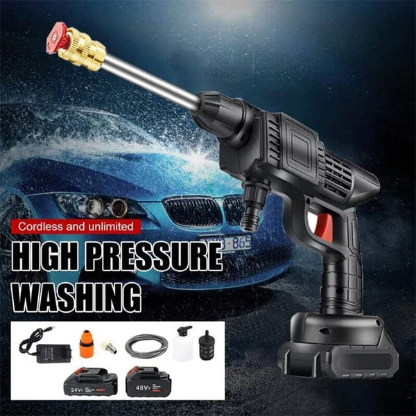 Cordless Portable High Pressure Spray Water Gun Set - FOFOPO