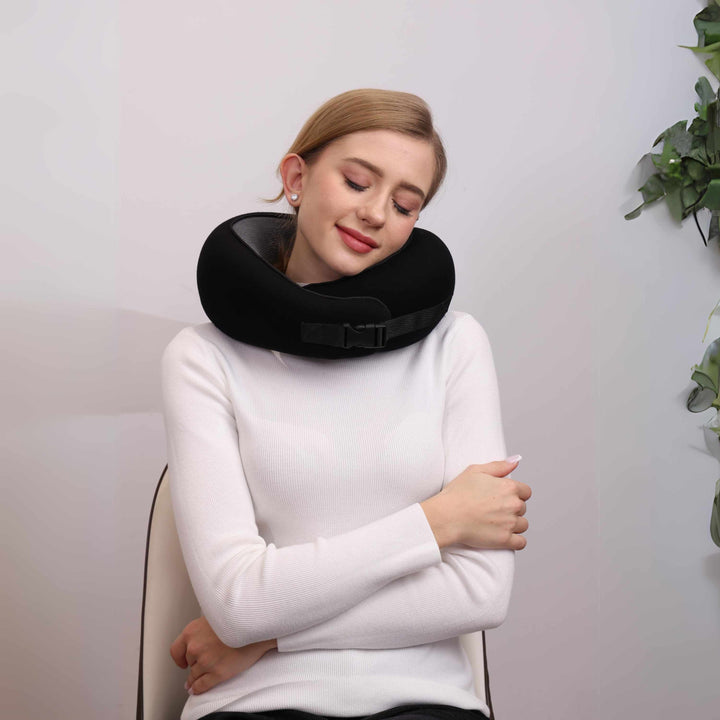 Travel Neck Pillow - Comfortable and full Neck Support - FOFOPO