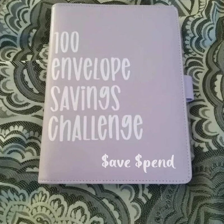 100 Envelope savings Challenge Binder - FOFOPO