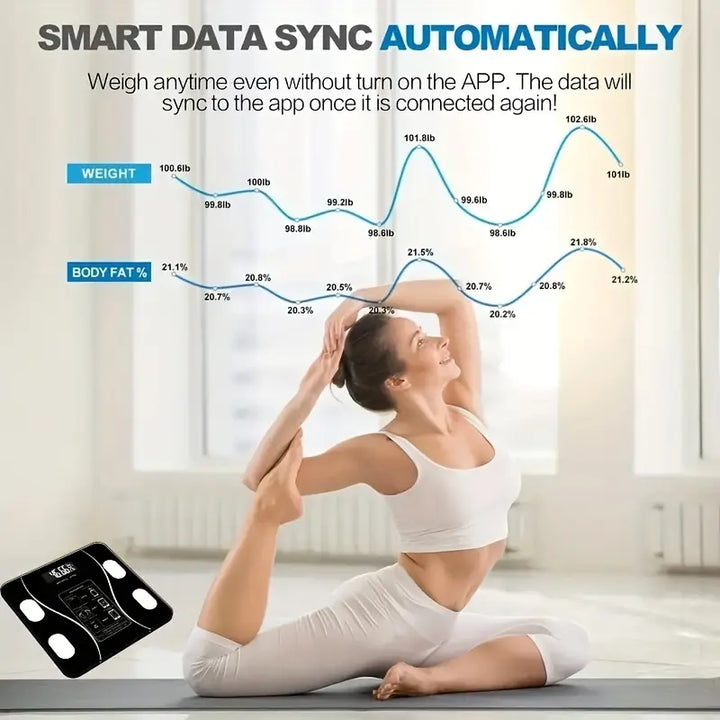 Smart Weight and Fat Scale - Accurately measure your health at home - FOFOPO