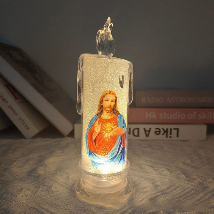 LED prayer flameless candles - FOFOPO