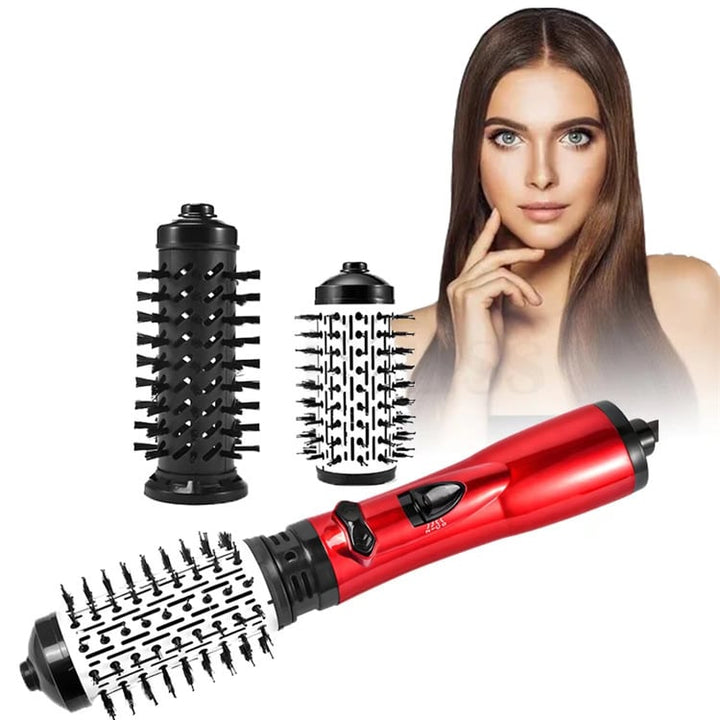 3-in-1 Hot Air Styler and Rotating Hair Dryer for Dry Hair, Curl Hair, Straighten Hair - FOFOPO